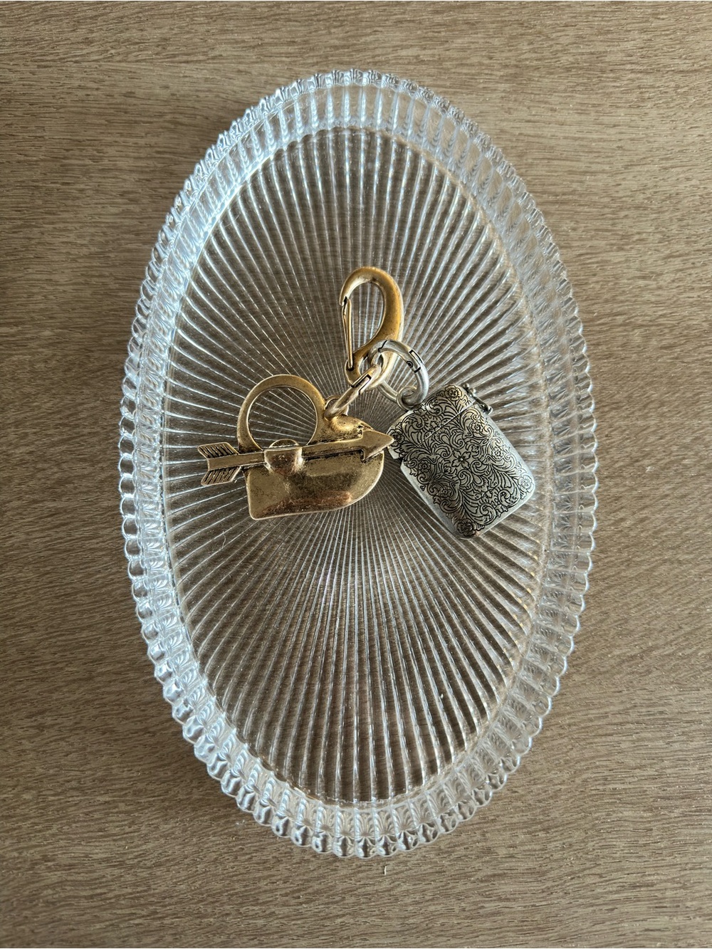 Zara Kate Moss x Zara Combination Charm Keyring - Women Accessories